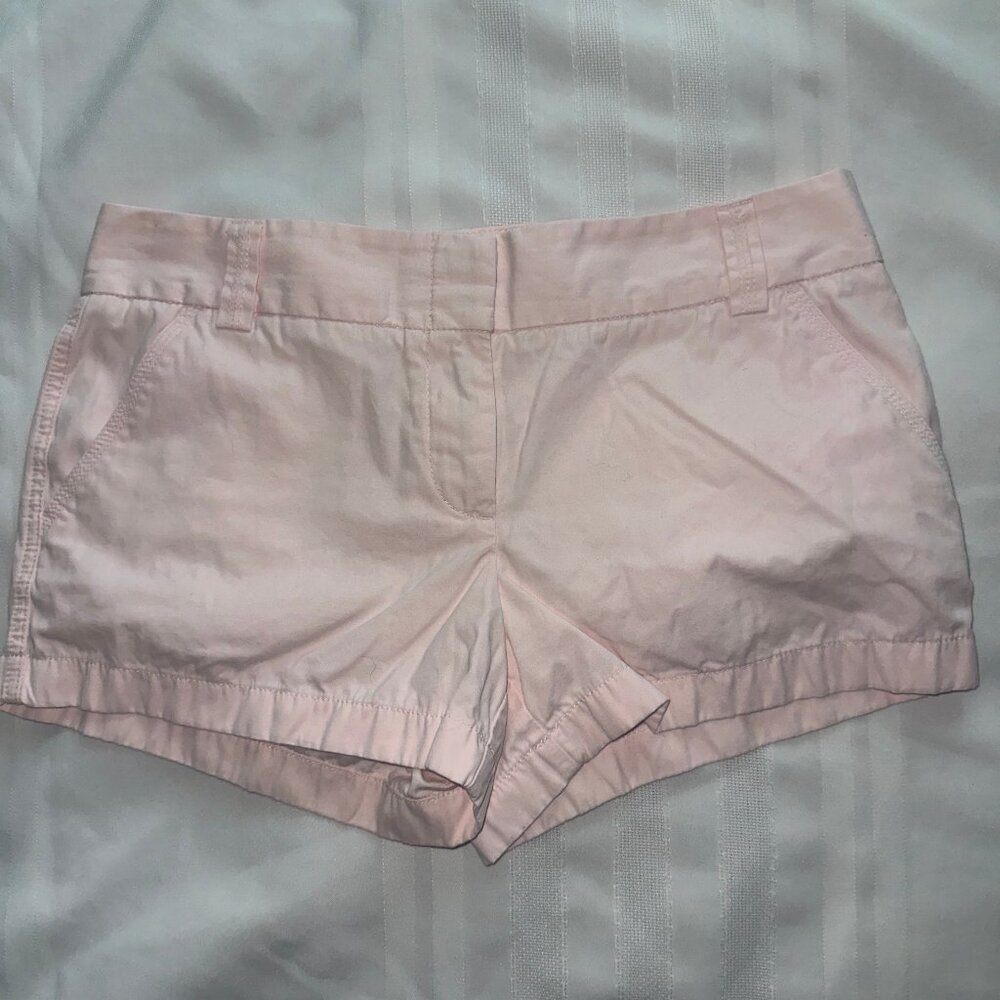 Women’s J Crew‎ city fit chino shorts 6